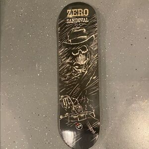 Sandoval Black Skateboard Deck
